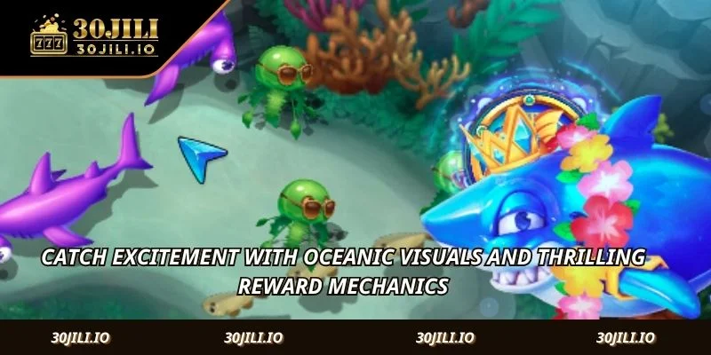 Catch excitement with oceanic visuals and thrilling reward mechanics.