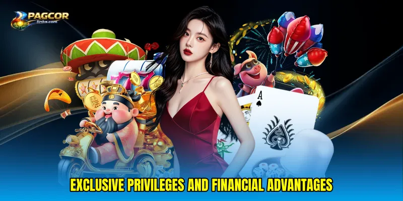 Exclusive privileges and financial advantages