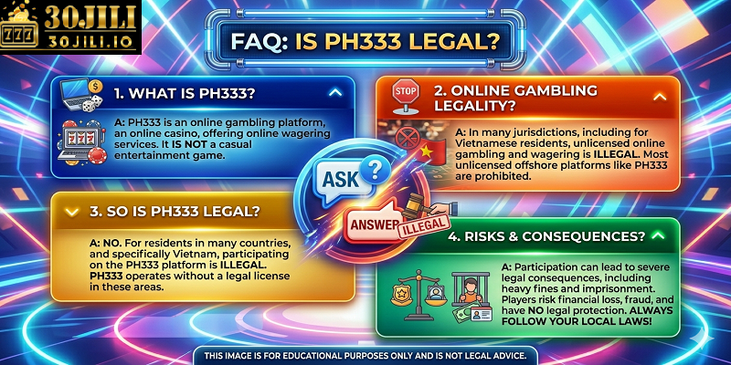 FAQ Is PH333 Legal