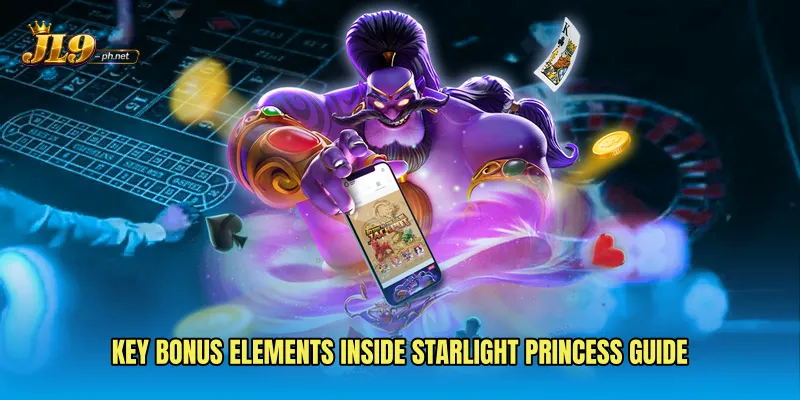Key bonus elements inside Starlight Princess Guide